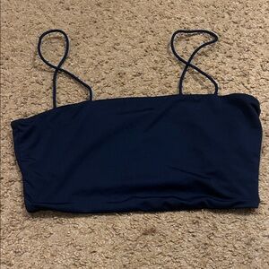 SHEIN Deep Blue Spaghetti Strap Top